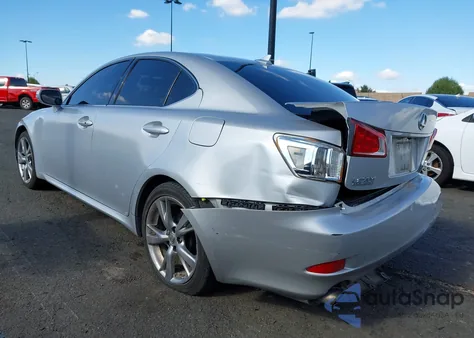 2009 Lexus Is 250 z USA, uszkodzony, nr VIN JTHBK262395093053